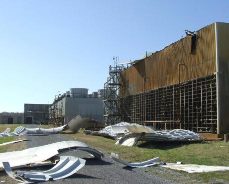 Paducah cooling tower damage 460 (USEC)